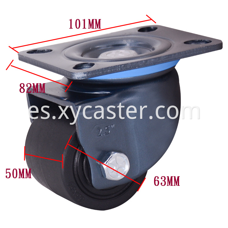 2 5 Inch Swivel Low Gravity Caster